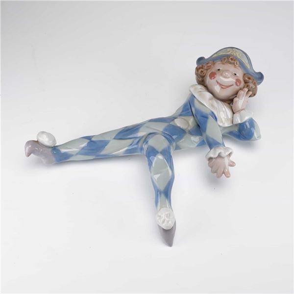 Lladro Figurine, Neglected Harlequin 1503