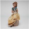 Image 1 : Lladro Gres Porcelain Figurine Repose Model 2169