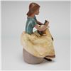 Image 2 : Lladro Gres Porcelain Figurine Repose Model 2169
