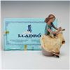 Image 4 : Lladro Gres Porcelain Figurine Repose Model 2169