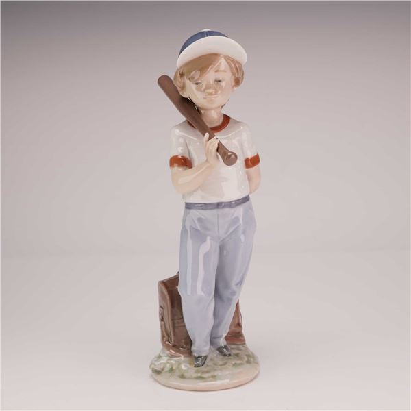 Lladro Porcelain Figurine Can I Play? Model 7610