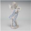 Image 2 : Lladro Porcelain Figurine, Angel with Flute 1233
