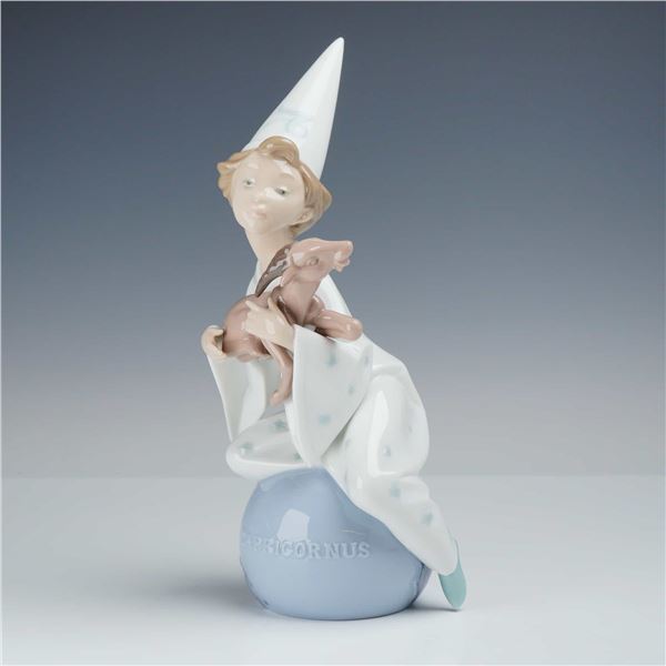 Lladro Zodiac Series Porcelain Figurine, Capricorn 01006222