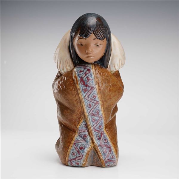 Lladro Porcelain Gres Figurine, Arctic Winter 1012156