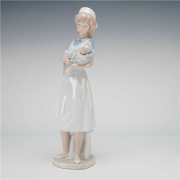Nao by Lladro Porcelain Figurine, Nurse 0709