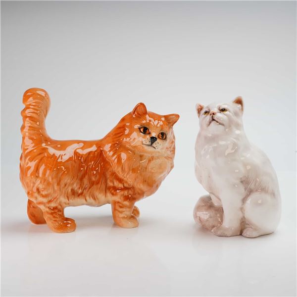 2pc Royal Doulton Persian Cat Figurines