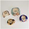 Image 3 : 4pc Kevin Francis Lidded Face Pots, Jesus, The Wizard, Cub Santa, and Split Decision