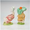 Image 2 : 2 John Beswick Beatrix Potter Figurines- Jemima Puddle Duck, Benjamin Benny