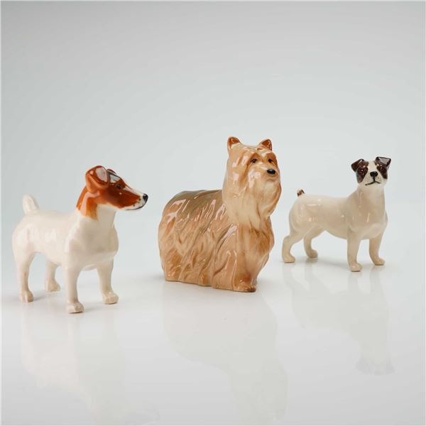 Three Beswick Dog Figurines