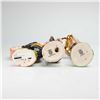 Image 3 : 3pc Beswick Porcelain Figurines, Pig Promenade Band