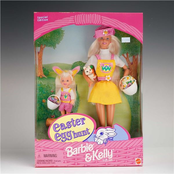 Mattel Barbie & Kelly Easter Egg Hunt Gift Set, 11.5-inch and 4-inch