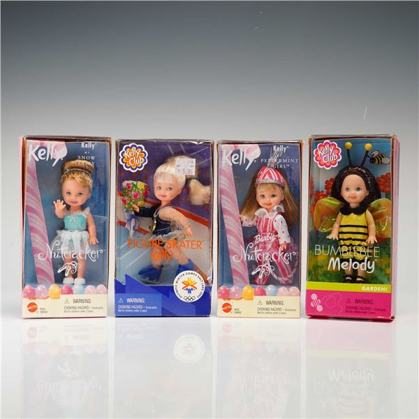 Mattel Kelly Club and Barbie in The Nutcracker Dolls, 4 inches