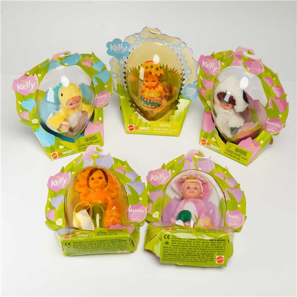 Mattel Kelly Club Happy Easter! Target Special Edition Dolls, 4 inches