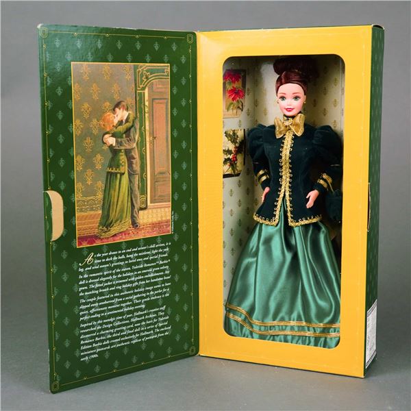 Mattel Yuletide Romance Barbie Doll, 11.5 Inches