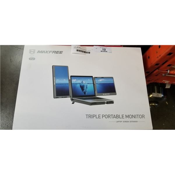 MAXFREE F2 TRIPLE PORTABLE LAPTO SCREEN EXTENDER