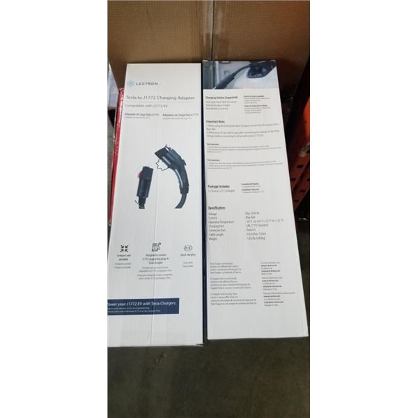 2 LECTRON TESLA TO J1772 CHARGING ADAPTORS