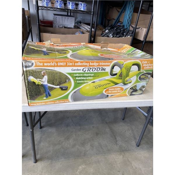 GARDEN GROOM 3 IN 1 HEDGE TRIMMER