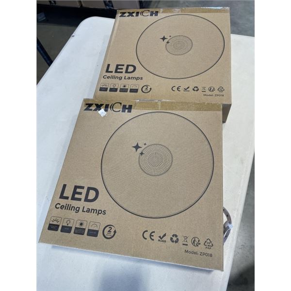 2 NEW LED CEILING LIGHTS