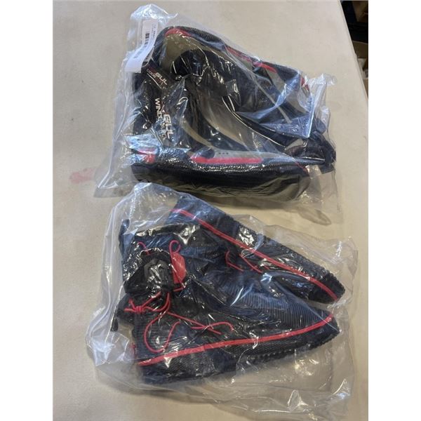 2 PAIRS OF WATER BOOTS