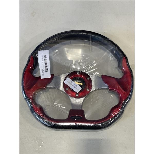 NEW MOMO STEERING RACING WHEEL