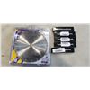 Image 1 : 2 NEW 10INCH WET DRY BLADE AND 5 DIAMOND COMPOUND POLISHING PASTES