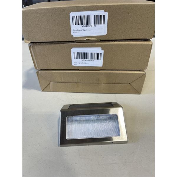18 NEW LED SOLAR STAIR LIGHTS