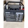 Image 2 : 2 RECHARGABLE SEALED LEAD-ACID BATTERY
