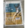 Image 2 : 3 NEW 8FT X 10FT 7 MIL WHITE TARPS