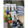 Image 2 : TRAY OF NEW AMAZON SPORT ITEMS - HOOP NETS, FISHING ROD REPAIR KIT, ETC