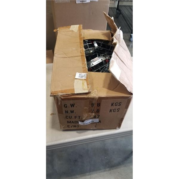 CASE OF NEW WORK LIGHT CAGES