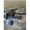 Image 2 : ELECTRIC DRILL REFITTING PLATE SHEARS AND LOT OF NEW HOOKS, LAMINATE FILLER, ETC