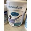 Image 2 : 3 NEW CONTAINERS OF POOL CHEMICALS POOL SHOCK AND MINERALUXE ADVANCE STICKS