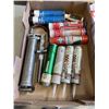 Image 2 : TRAY OF NEW GREASE AND PL, GREASE GUN, AND TRAY OIF NEW FRAM FILTERS