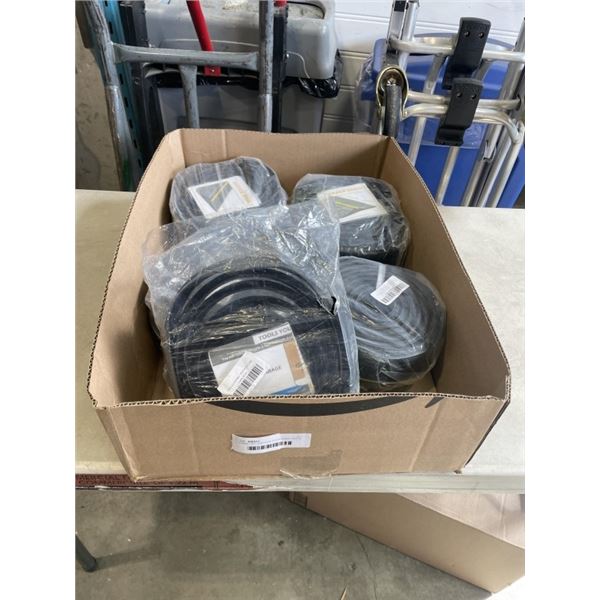 5 NEW 10FT GARGAGE DOOR SEALS  ROLLS