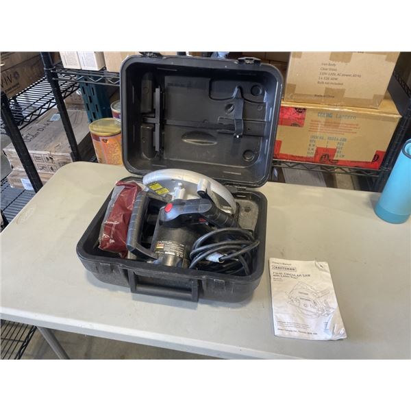 CASED CRAFTSMAN 7-1/4 INCH CIRCULAR SAW