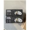 Image 2 : 3 NEW DOOR KNOB SETS - ENTRY W/ LOCK