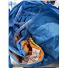 Image 5 : HAPPY HOP SHARK CAVE BOUNCY CASTLE WATER SLIDE INFLATABLE WITH BLOWER WORKING INCLUDES CARRY BAG