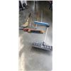 Image 1 : BUNDLE OF SHOP BROOMS AND SNOW SHOVEL ETC