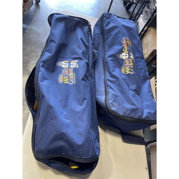 2 CRICKET TRAINING SETS