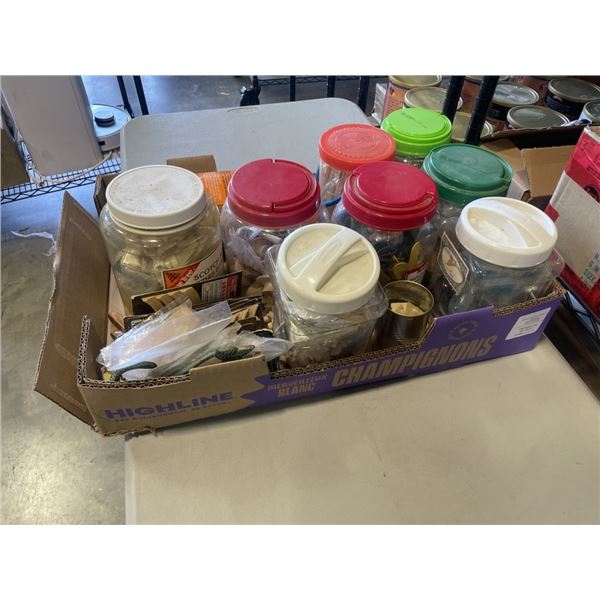 TRAY  OF ASSORTED WOOD WORKING PIECES