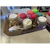 Image 1 : TRAY  OF ASSORTED WOOD WORKING PIECES