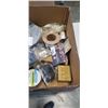 Image 3 : BOX OF NEW AMAZON ITEMS - GARDEN EDGING, RUBBER TUBING, LONGBOARD ROLL TAPE, ETC