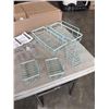 Image 4 : 6 NEW 5PC SHOWER CADDY SETS, LIGHT GREEN