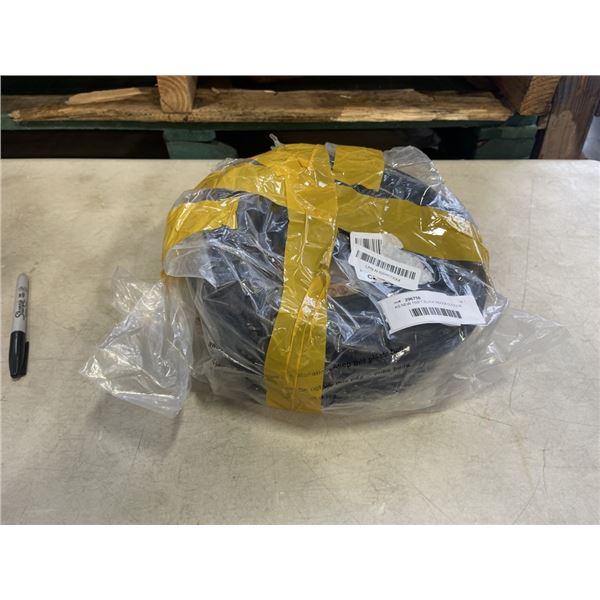 AS NEW 100FT BLACK INDOOR OUTDOOR HEAVY DUTY LIGHTED 3 WIRE GROUNDED EXTENSION CORD 12AWG