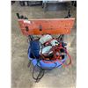 Image 1 : FOLDING WORKMATE AND TOTE OF TOOLS