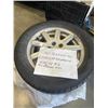 Image 3 : 4 GOODYEAR ASSURANCE 205 /55 R16 ALL SEASON TIRES 5 SPOKE ALUMINUM RIMS 65% TREAD LEFT