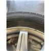 Image 6 : 4 GOODYEAR ASSURANCE 205 /55 R16 ALL SEASON TIRES 5 SPOKE ALUMINUM RIMS 65% TREAD LEFT