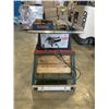Image 1 : QUALITY CRAFT 10 INCH TABLE SAW WITH ACCESSORIES AND ROLLING STAND