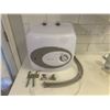 Image 1 : NEW WATER HEATER, 4 GALLON 110/120V PLUG IN, INCLUDES INSTALL HARDWARE