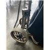 Image 5 : VINTAGE GOLF CLUBS W/ LEATHER GOLF BAG AND CART